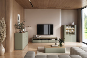 Madia 2 ante 3 cassetti Elivo 48x150 cm