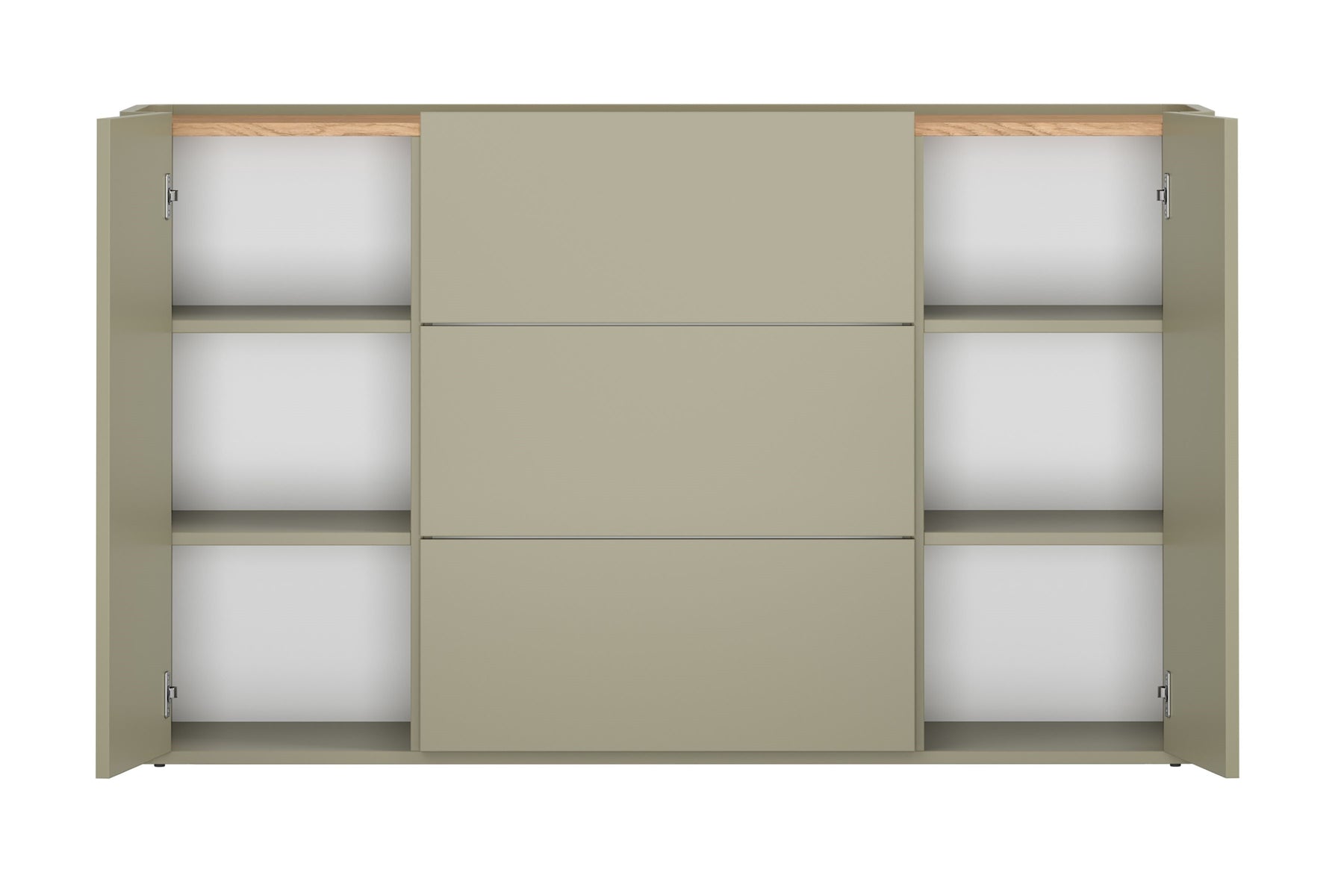 Madia 2 ante 3 cassetti Elivo 48x150 cm