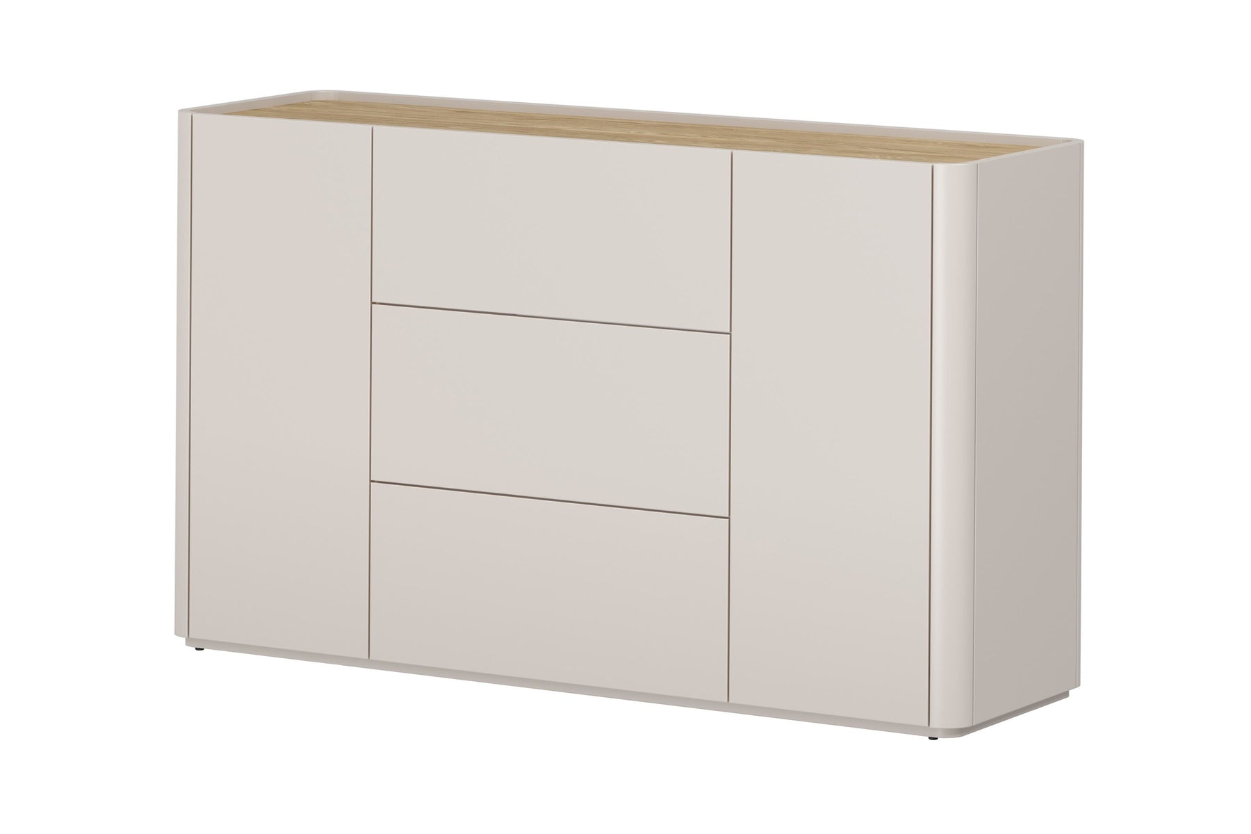 Madia 2 ante 3 cassetti Elivo 48x150 cm