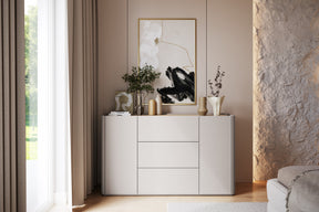 Madia 2 ante 3 cassetti Elivo 48x150 cm