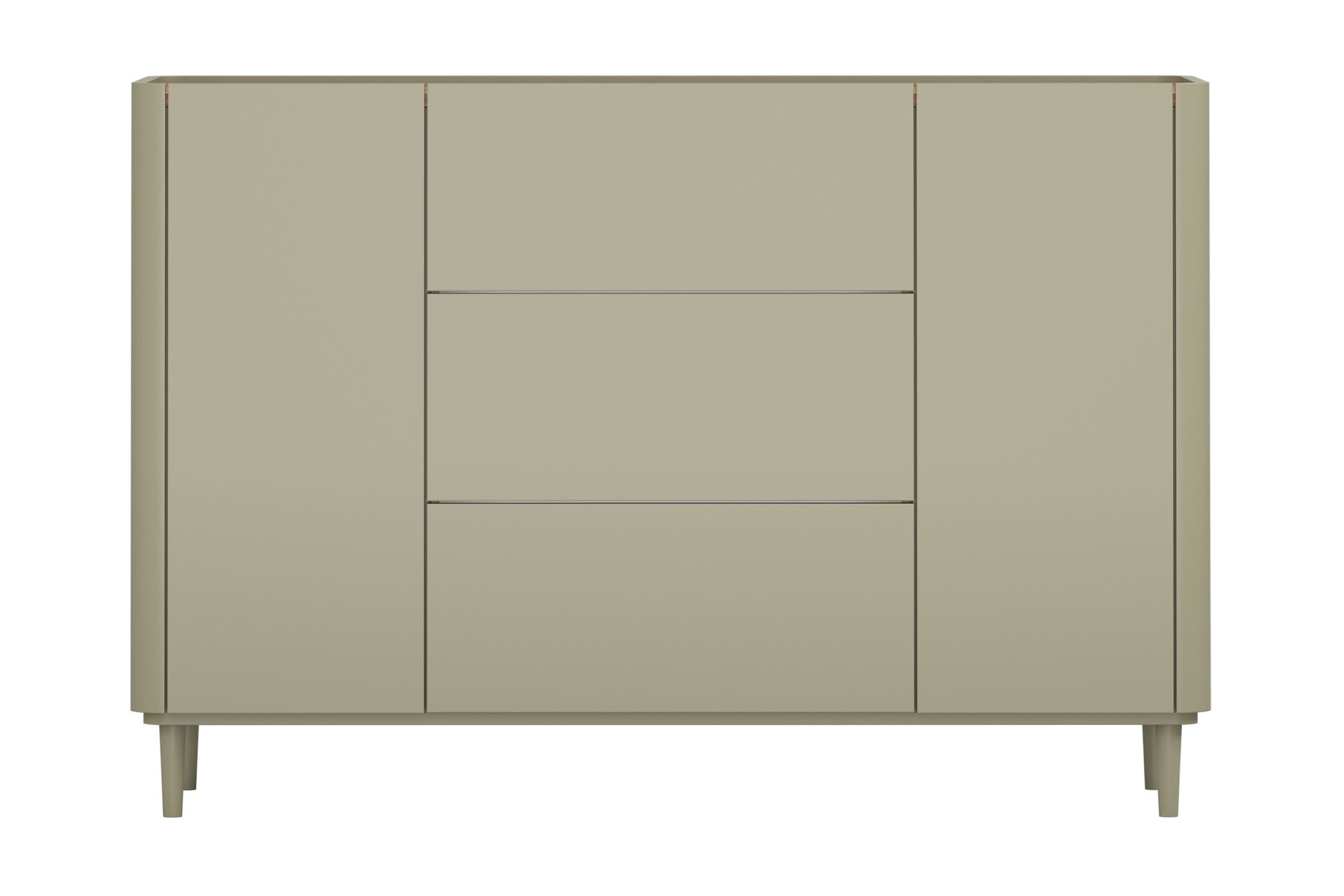 Madia 2 ante 3 cassetti Elivo 48x150 cm