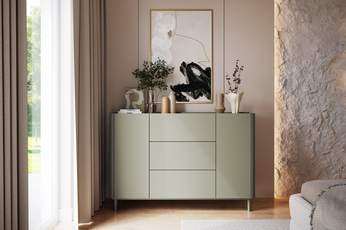 Madia 2 ante 3 cassetti Elivo 48x150 cm