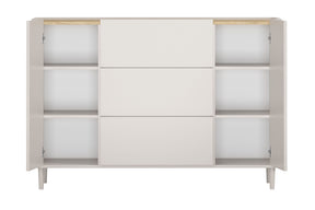 Madia 2 ante 3 cassetti Elivo 48x150 cm