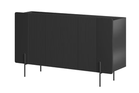 Madia 3 ante con piede in metallo Miami 150x87 cm