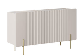Madia 3 ante con piede in metallo Miami 150x87 cm