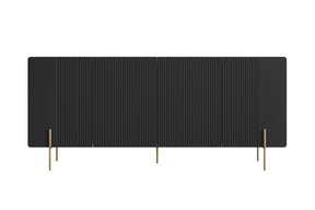 Madia 4 ante con piede in metallo Miami 200x87 cm