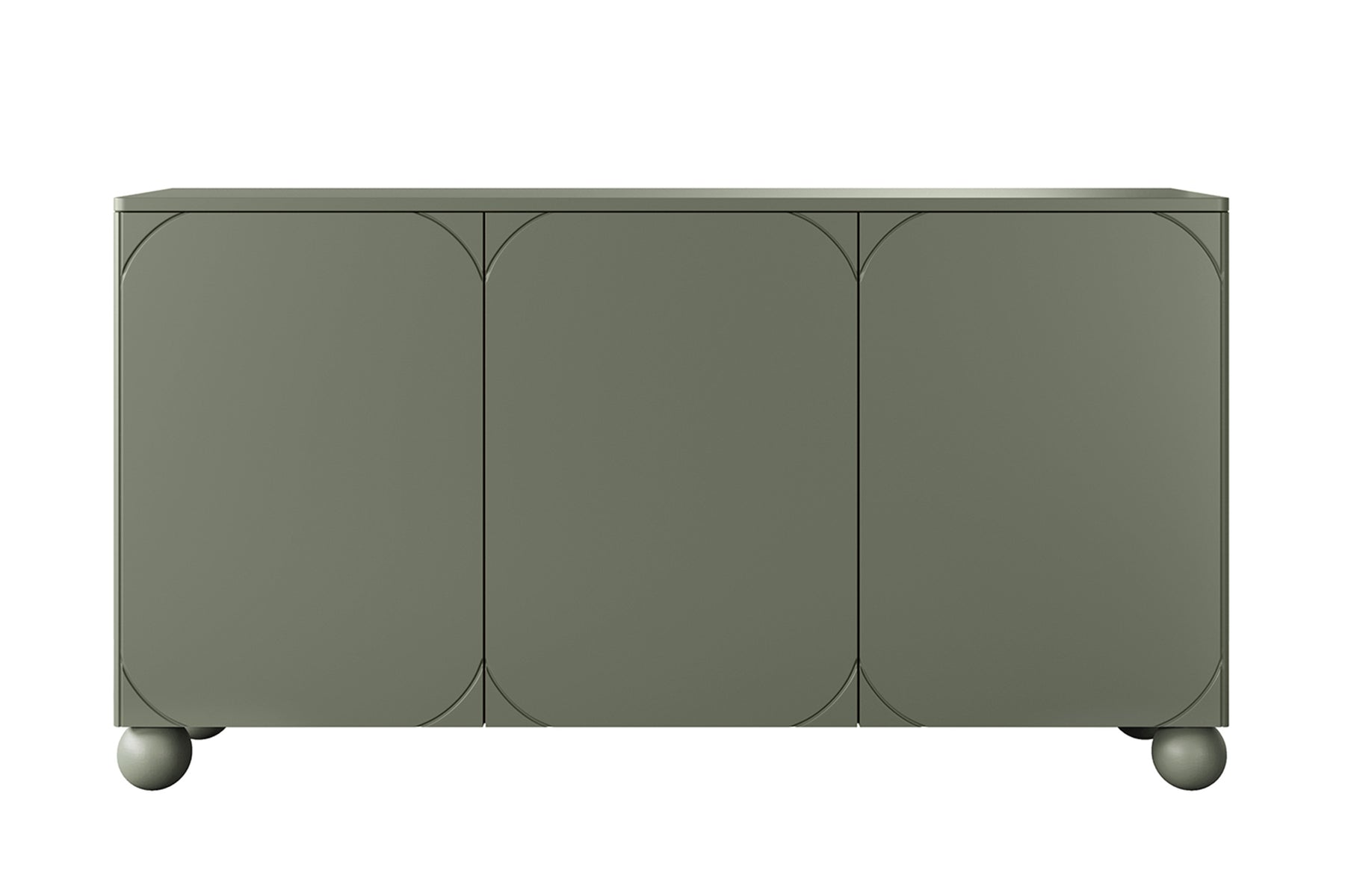 Madia 3 ante verde oliva Sonatia 154x90 cm