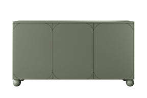 Madia 3 ante verde oliva Sonatia 154x90 cm
