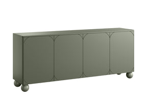 Madia 4 ante verde oliva Sonatia 204x90 cm