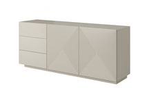 Madia 2 ante 3 cassetti in legno laminato Asha 167x43 cm