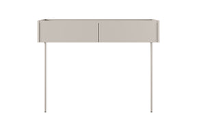 Consolle 2 cassetti con gamba in metallo Mars 100x83 cm