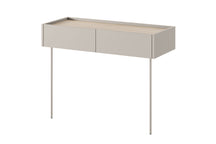 Consolle 2 cassetti con gamba in metallo Mars 100x83 cm