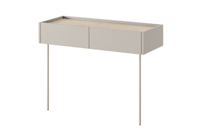 Consolle 2 cassetti con gamba in metallo Mars 100x83 cm