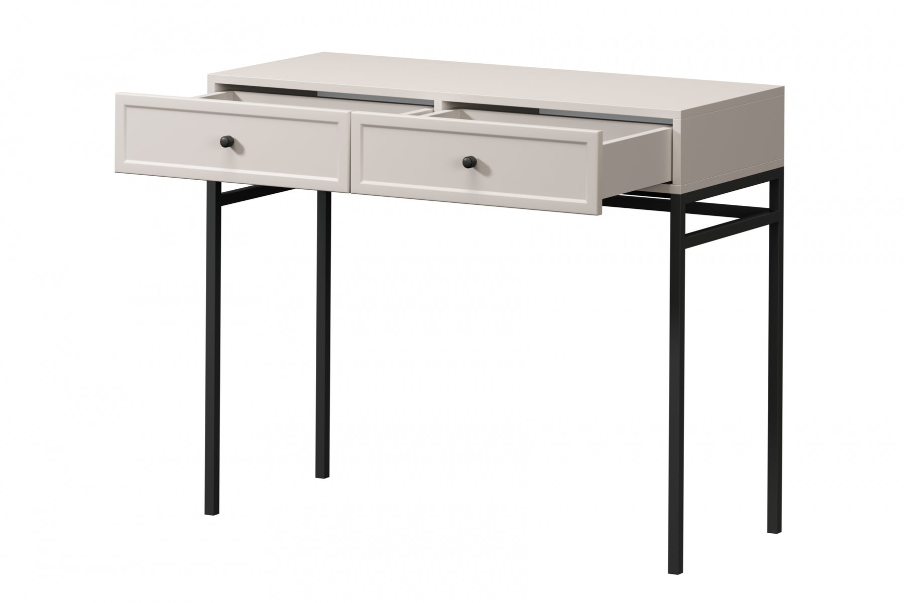 Consolle 2 cassetti cashmere Lora 100x41 cm