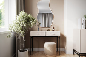 Consolle 2 cassetti cashmere Lora 100x41 cm