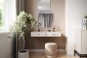 Consolle 2 cassetti cashmere Lora 100x41 cm