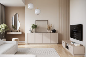 Consolle 2 cassetti cashmere Lora 100x41 cm