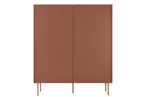 Credenza 2 ante 2 cassetti con piede in metallo Mars 120x140 cm