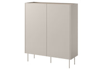 Credenza 2 ante 2 cassetti con piede in metallo Mars 120x140 cm