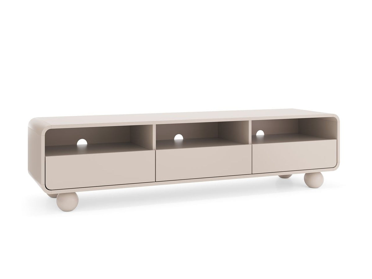 Mobile TV 3 cassetti cashmere Yuma 180x44 cm