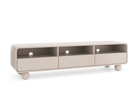 Mobile TV 3 cassetti cashmere Yuma 180x44 cm