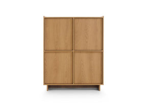 Credenza 4 ante rovere Yako 98x124 cm