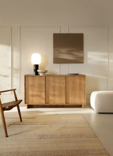 Madia 3 ante rovere Yako 147x82 cm