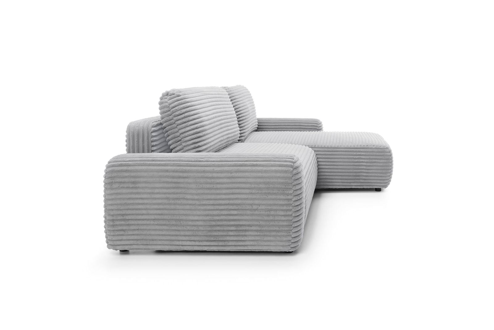 Divano angolare in velluto Nubia 264x85 cm