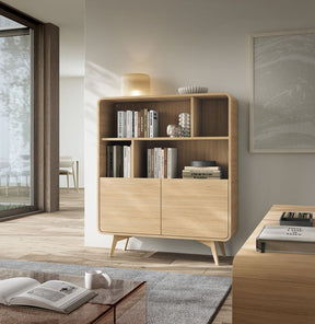 Libreria 2 ante Helen 108x130 cm