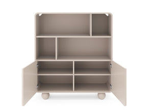 Libreria 2 ante cashmere Yuma 108x121 cm
