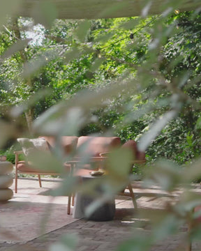 Poltrona da esterno in alluminio Kroma 87x57 cm