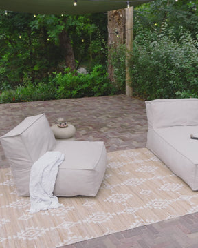 Lettino da esterno in tessuto Sunel 175x80 cm