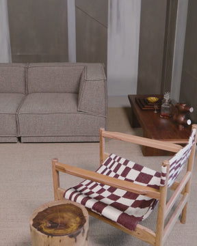 Poltrona in legno di acacia Élan 73x76 cm