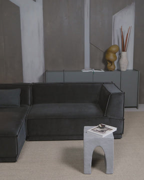 Madia 4 ante in legno di frassino Aske 200x85 cm