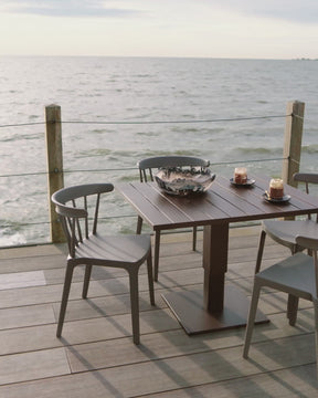 Tavolo da esterno regolabile Haven 100x80 cm