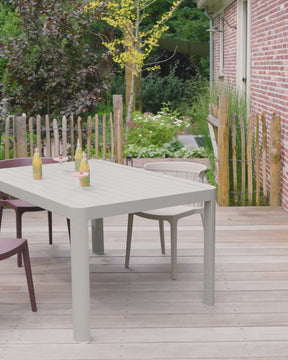 Tavolo da esterno allungabile Lynox 150x150 cm