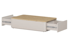 Tavolino 2 cassetti Elivo