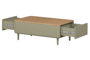 Tavolino 2 cassetti Elivo