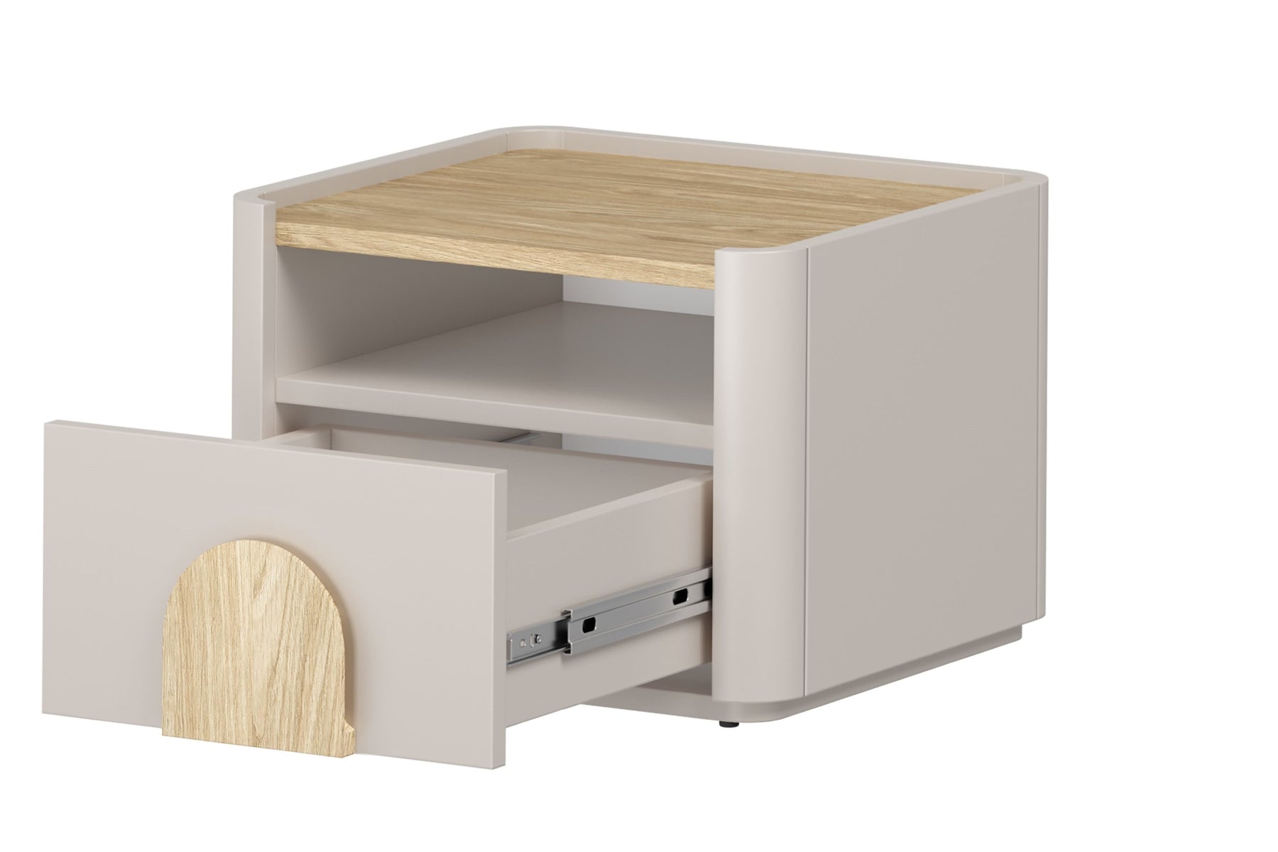 Comodino 1 cassetto Amilio