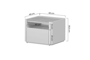 Comodino 1 cassetto Elivo