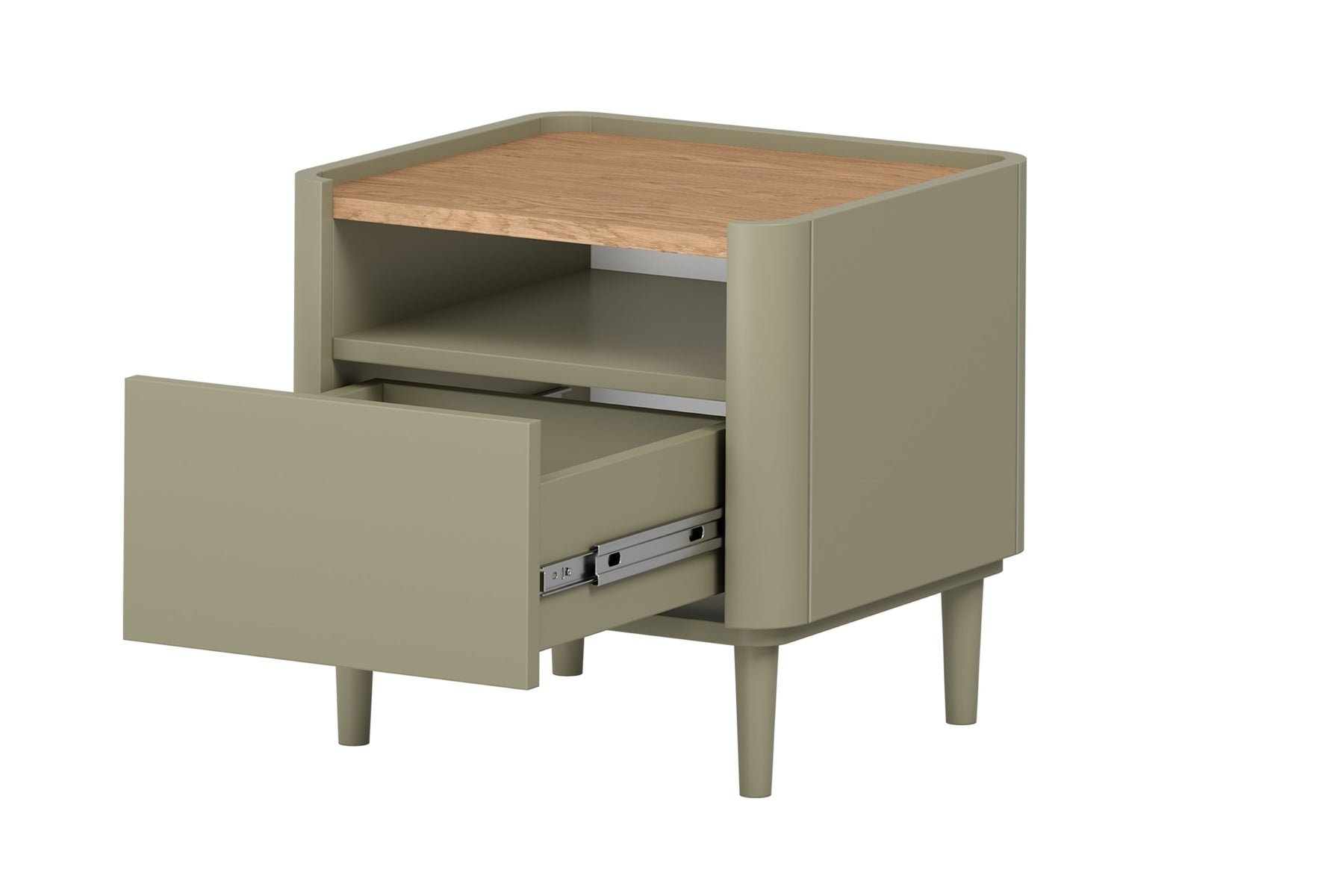 Comodino 1 cassetto Elivo