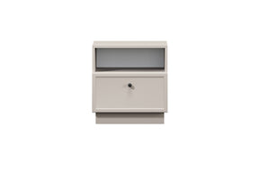 Comodino 1 cassetto cashmere Lora 45x45 cm