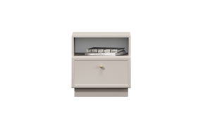 Comodino 1 cassetto cashmere Lora 45x45 cm