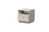 Comodino 1 cassetto cashmere Lora 45x45 cm