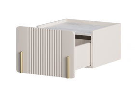 Comodino sospeso 1 cassetto Miami 45x50 cm