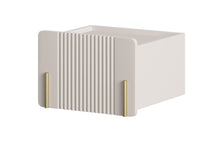 Comodino sospeso 1 cassetto Miami 45x30 cm