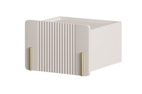 Comodino sospeso 1 cassetto Miami 45x30 cm