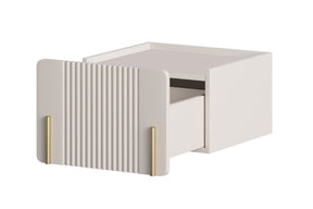 Comodino sospeso 1 cassetto Miami 45x30 cm