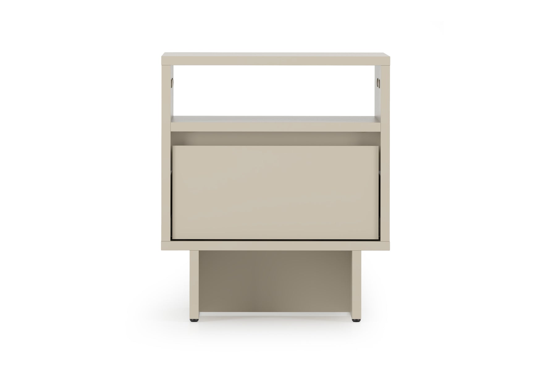 Comodino 1 cassetto in legno laminato Enha 40 x 37 cm