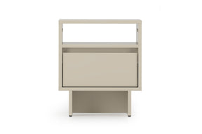 Comodino 1 cassetto in legno laminato Enha 40 x 37 cm